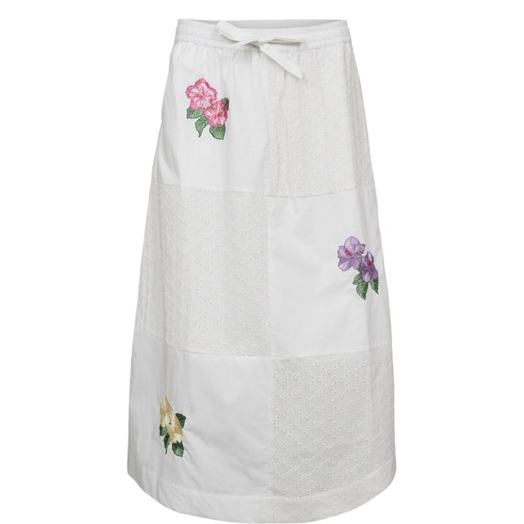 N�MPH - NUMAIA SKIRT - Bright White