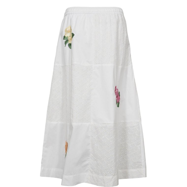 N�MPH - NUMAIA SKIRT - Bright White