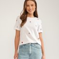 N�MPH - NUSHELLPA T-SHIRT - GOTS - Bright White
