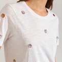 N�MPH - NUSHELLPA T-SHIRT - GOTS - Bright White