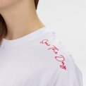 N�MPH - NUSEANNE OVERSIZE T-SHIRT - GOTS - Bright White