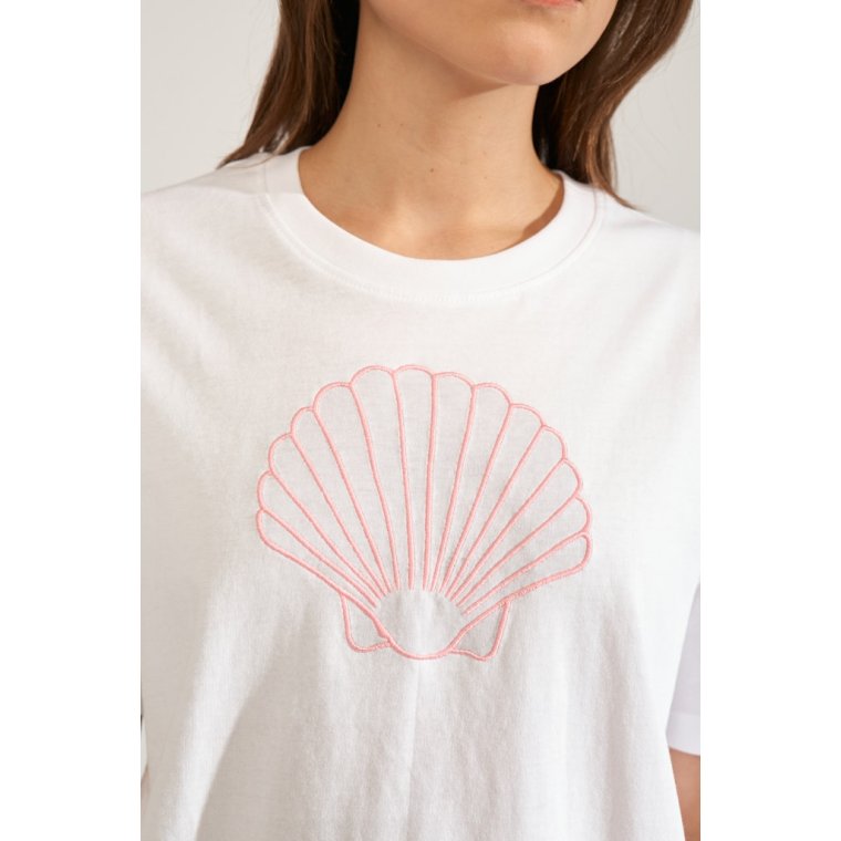 N�MPH - NUTIDE T-SHIRT - Bright White