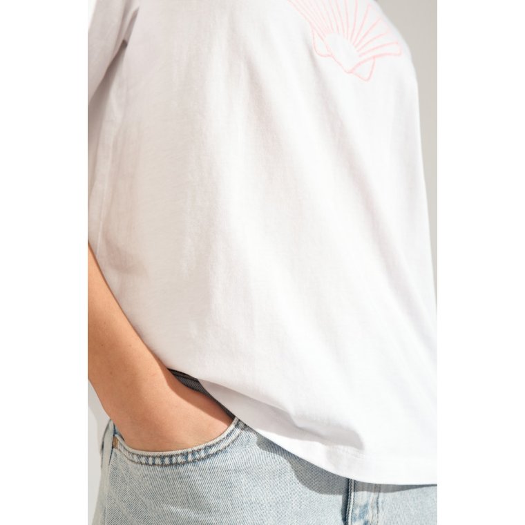 N�MPH - NUTIDE T-SHIRT - Bright White