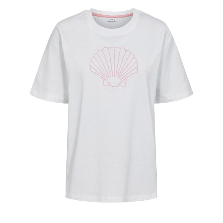N�MPH - NUTIDE T-SHIRT - Bright White