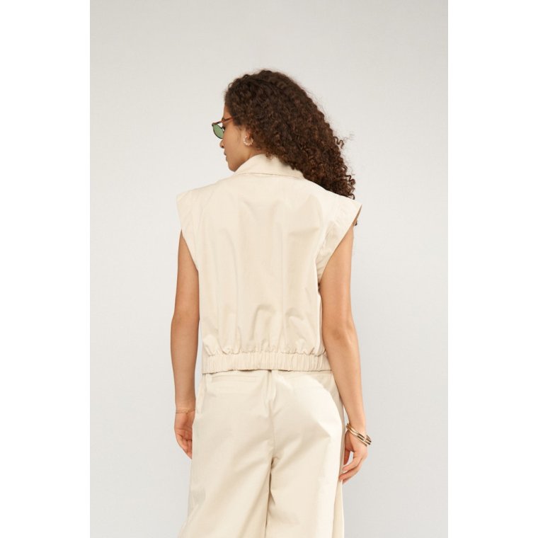 N�MPH - NUSUNNA VEST - Whitecap Gray