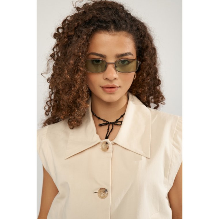 N�MPH - NUSUNNA VEST - Whitecap Gray