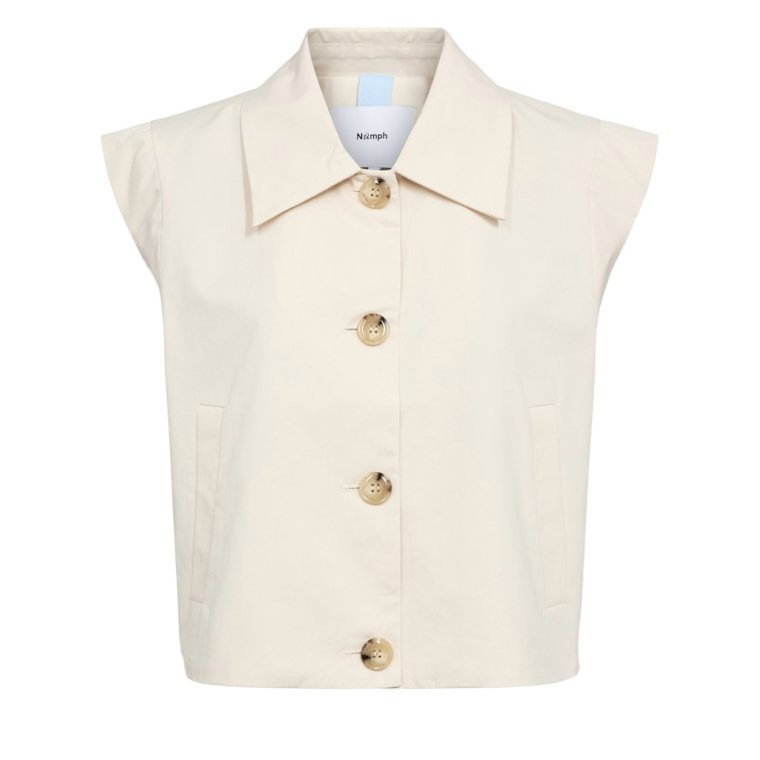 N�MPH - NUSUNNA VEST - Whitecap Gray