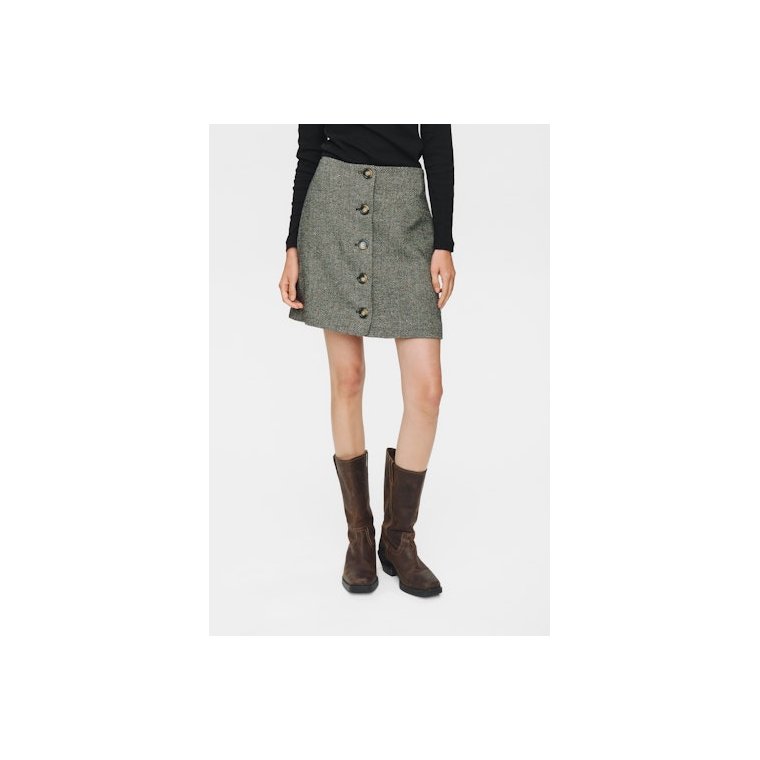 NMPH - NUAVEY MINI SKIRT - Caviar