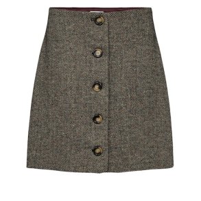 NMPH - NUAVEY MINI SKIRT - Caviar