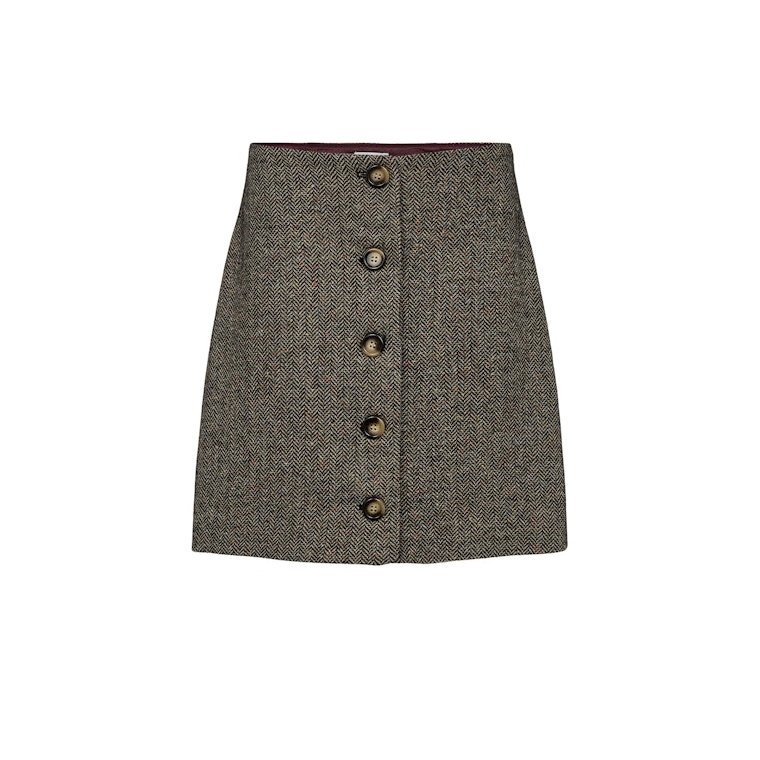 NMPH - NUAVEY MINI SKIRT - Caviar