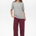 N�mph - NUPREMA OVERSIZE TEE - Medium Grey mel