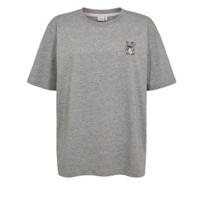 N�mph - NUPREMA OVERSIZE TEE - Medium Grey mel