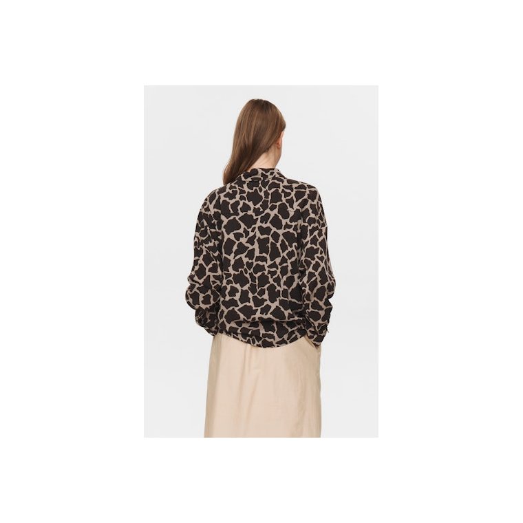 NMPH - NUHANA BOXY SHIRT - Black Coffee