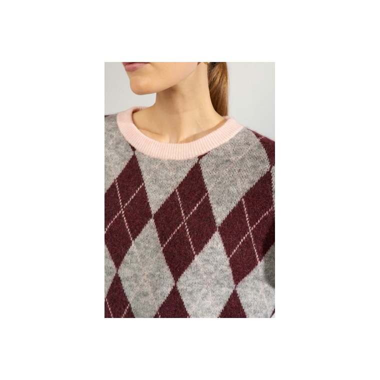 N�MPH - NUTIKLA PULLOVER - Medium Grey mel