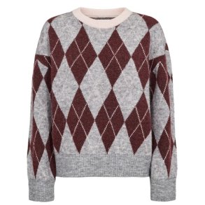 N�MPH - NUTIKLA PULLOVER - Medium Grey mel