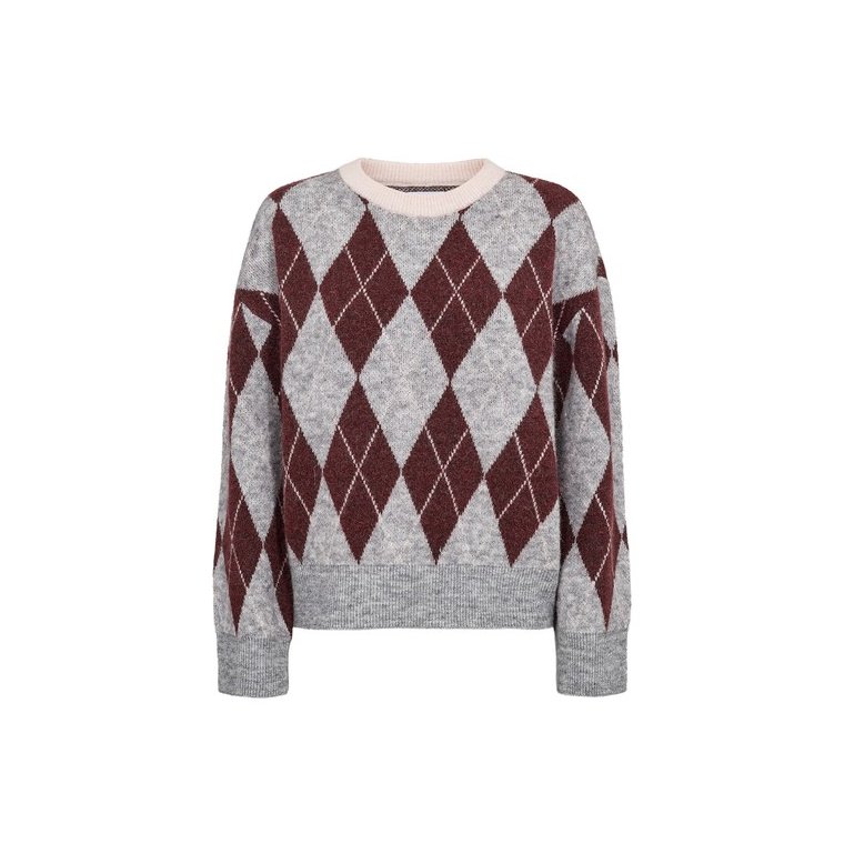 N�MPH - NUTIKLA PULLOVER - Medium Grey mel