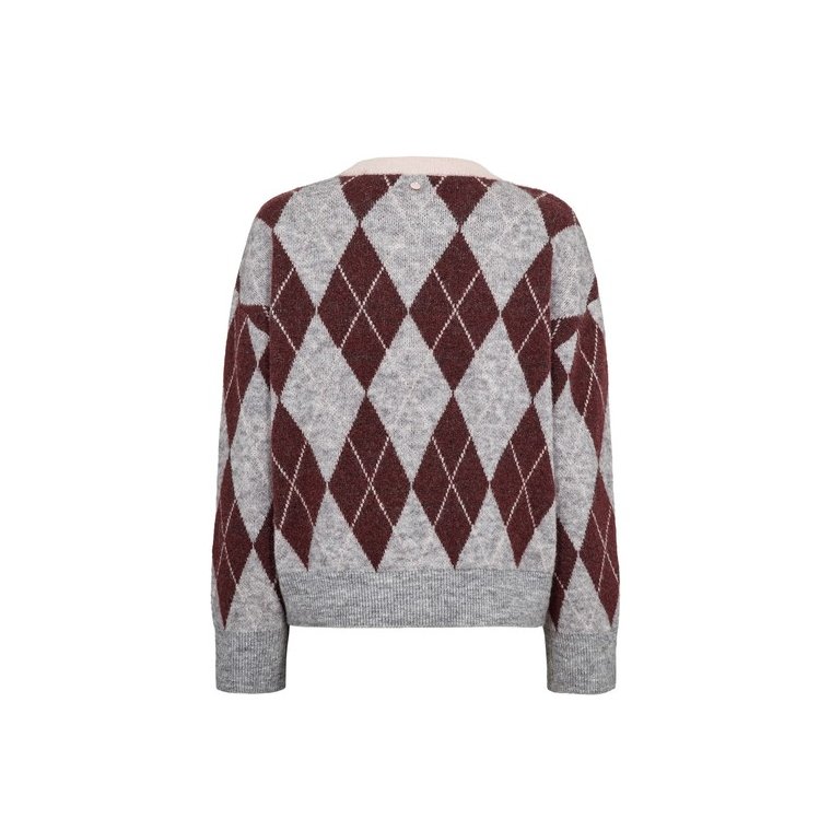 N�MPH - NUTIKLA PULLOVER - Medium Grey mel