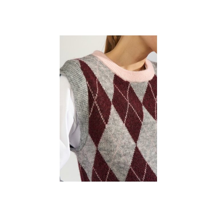 N�MPH - NUTIKLA VEST - Medium Grey mel
