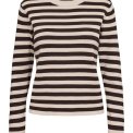 N�MPH - NUSTRIPY PULLOVER - Grey Morn