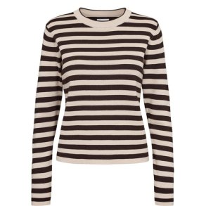 N�MPH - NUSTRIPY PULLOVER - Grey Morn