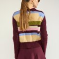 N�MPH - NURIETTE PIXEL STRIPE PULLOVER - Fig