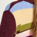 N�MPH - NURIETTE PIXEL STRIPE PULLOVER - Fig