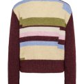 N�MPH - NURIETTE PIXEL STRIPE PULLOVER - Fig