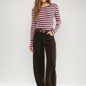 N�MPH - NUMIXIE LS T-SHIRT - GOTS - Bonbon