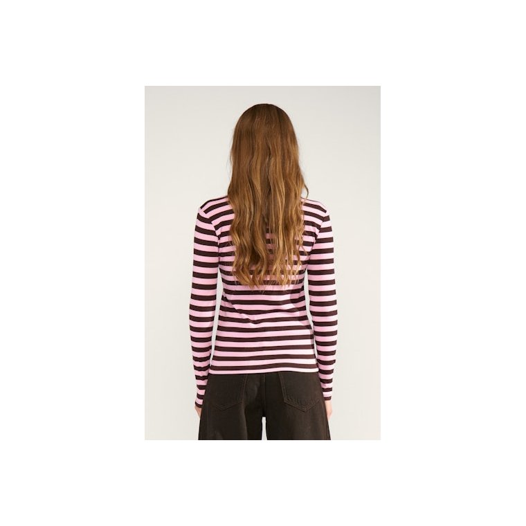 N�MPH - NUMIXIE LS T-SHIRT - GOTS - Bonbon