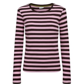N�MPH - NUMIXIE LS T-SHIRT - GOTS - Bonbon