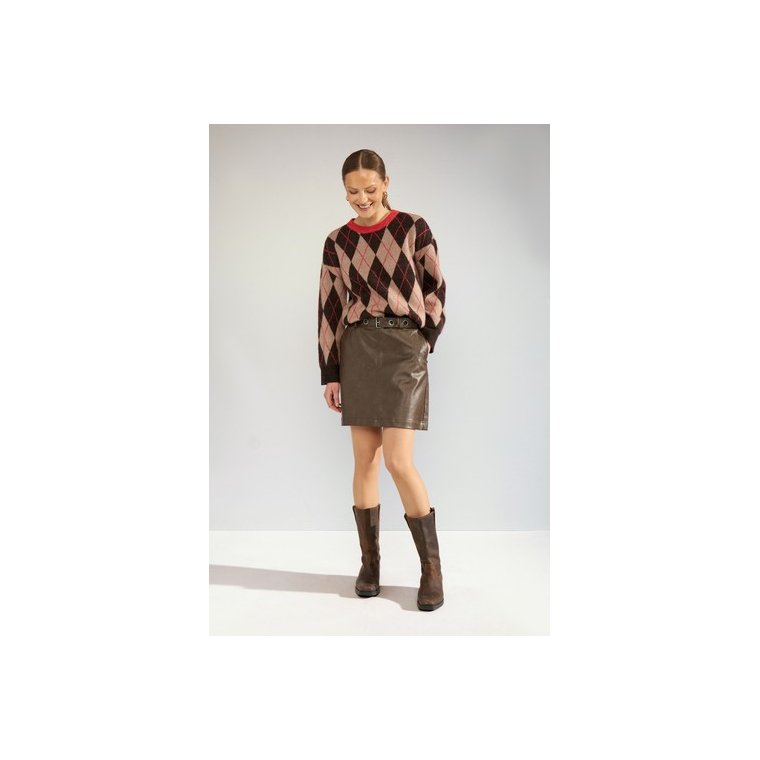 N�MPH - NUTIKLA PULLOVER - Goji Berry
