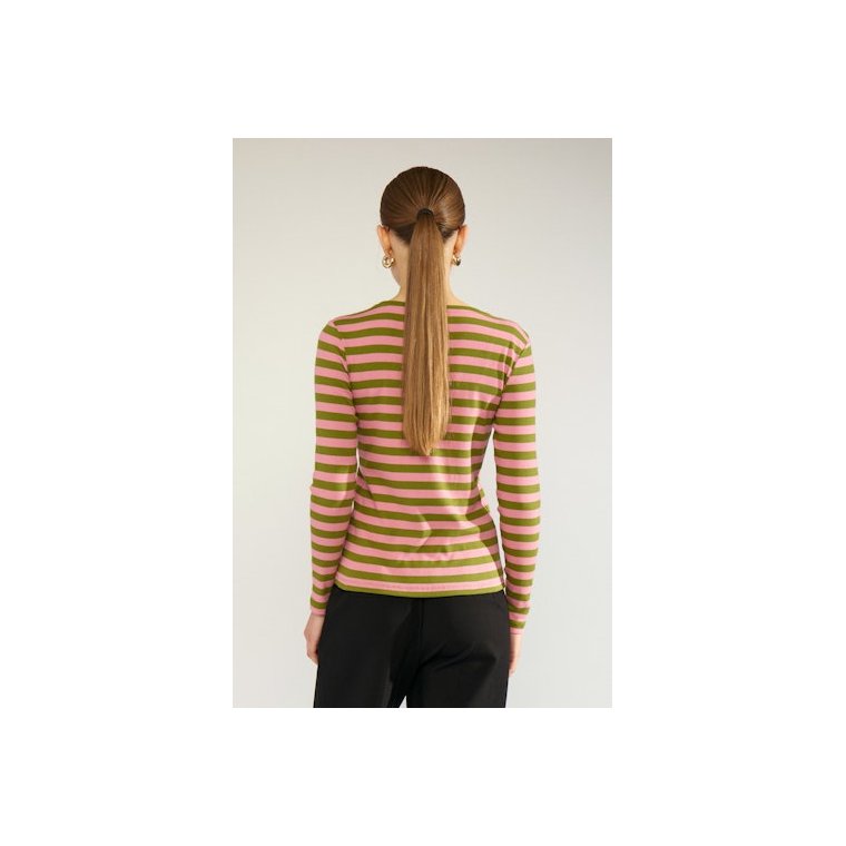 N�MPH - NUMIXIE LS T-SHIRT - GOTS - Calla Green