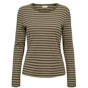 N�MPH - NUHENNESY BLOUSE - Deep Taupe