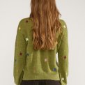 N�MPH - NUFLORIE PULLOVER - Calla Green