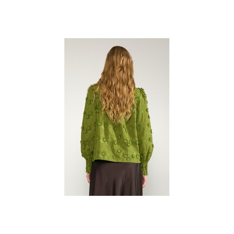 N�MPH - NULENEA SHIRT - Calla Green