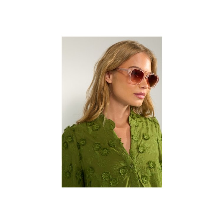 N�MPH - NULENEA SHIRT - Calla Green