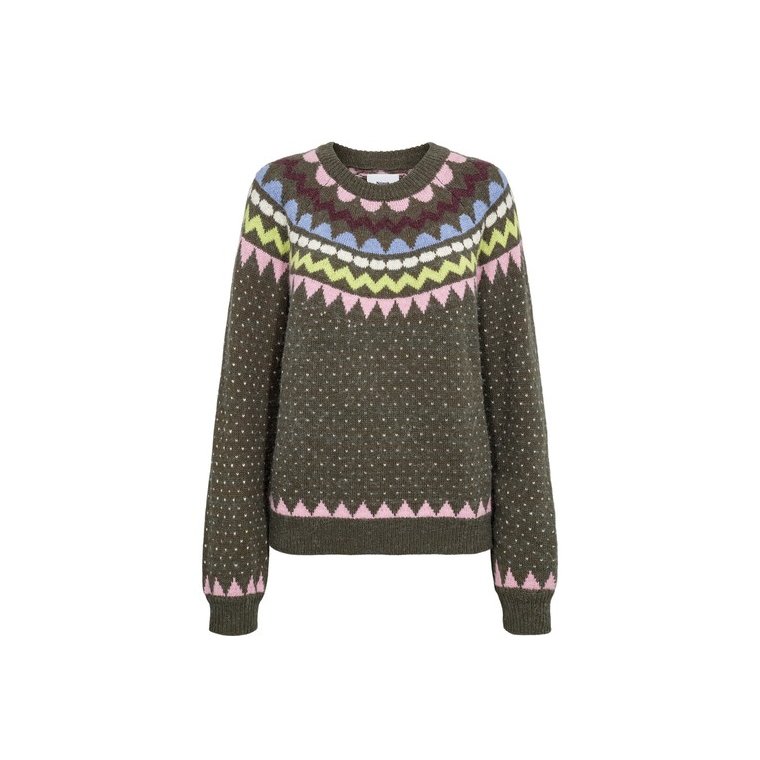 N�MPH - NUOLANDA PULLOVER - Forest night