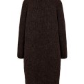 N�MPH - NUZINDI LONG CARDIGAN - Black Coffee