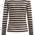 N�MPH - NUMIXIE LS T-SHIRT - GOTS - Black Coffee