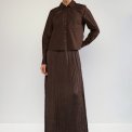 N�MPH - NUASHO SHIRT - Black Coffee