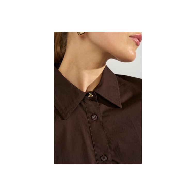 N�MPH - NUASHO SHIRT - Black Coffee