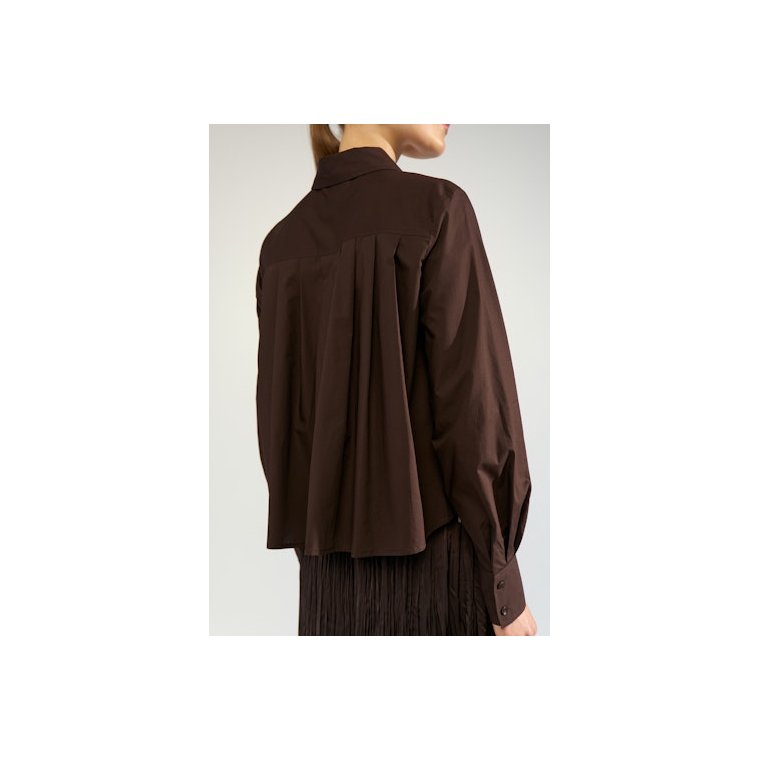 N�MPH - NUASHO SHIRT - Black Coffee