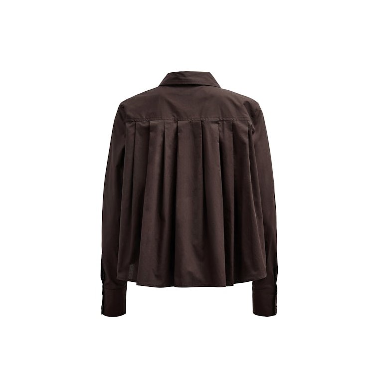 N�MPH - NUASHO SHIRT - Black Coffee