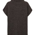 N�MPH - NUJOLINE PONCHO - Black Coffee