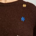 N�MPH - NUFLORIE PULLOVER - Black Coffee