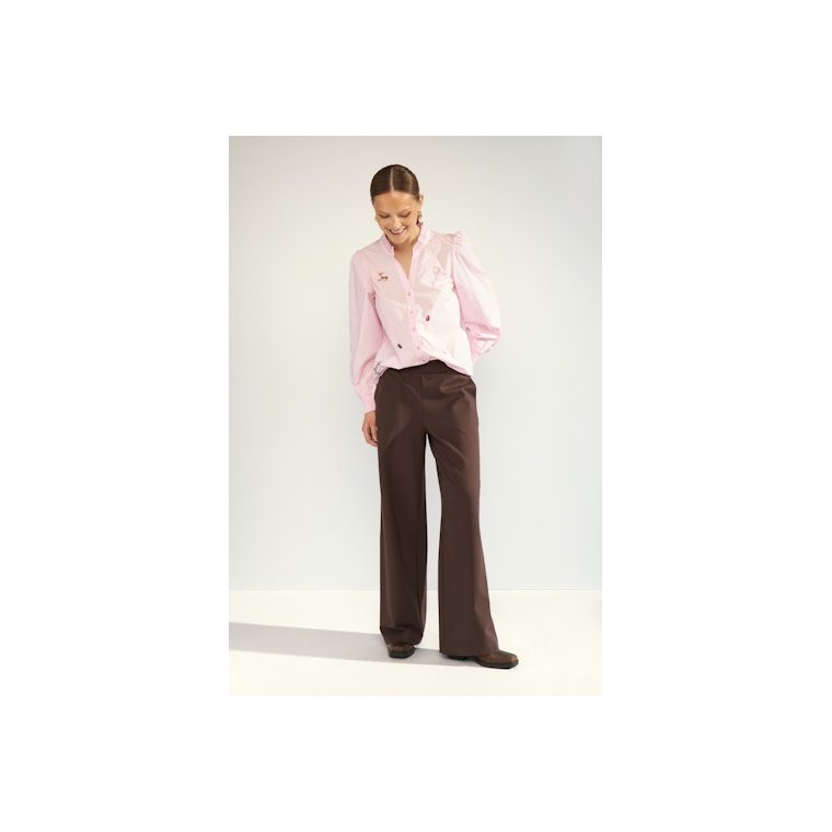 N�MPH - NUATHENA PANTS - Black Coffee