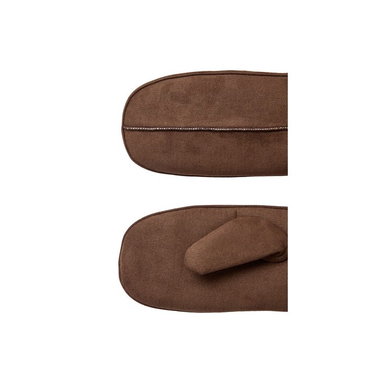 N�MPH - NUGORINA MITTENS - Black Coffee
