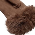 N�MPH - NUGORINA MITTENS - Black Coffee