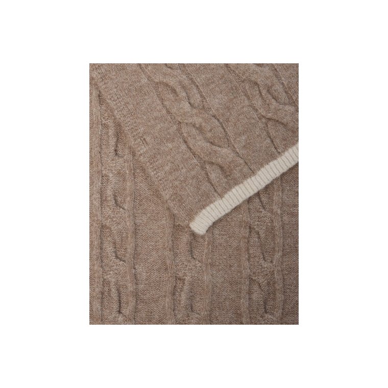 N�MPH - NULEIKA SCARF - Silver Mink