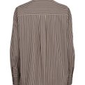 N�MPH - NUKACEY EMBROIDERY SHIRT - Deep Taupe